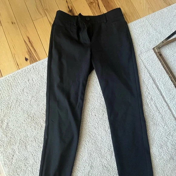 LOFT | Pants & Jumpsuits | Loft Black Dress Pants With Tapered Leg |  Poshmark